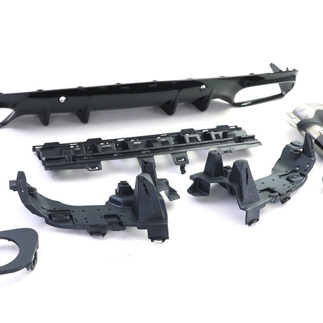 Mercedes C W205 2018-2021 Diffusore Posteriore AMG C43 Look - autorivallo