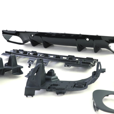 Mercedes C W205 2018-2021 Diffusore Posteriore AMG C43 Look - autorivallo