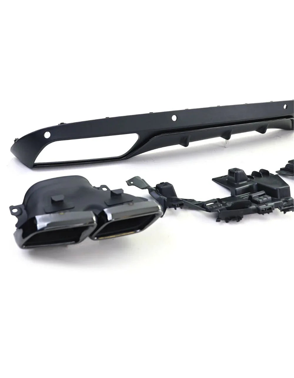 Mercedes Classe C W205 Diffusore AMG Look C63 Doppia Uscita - autorivallo