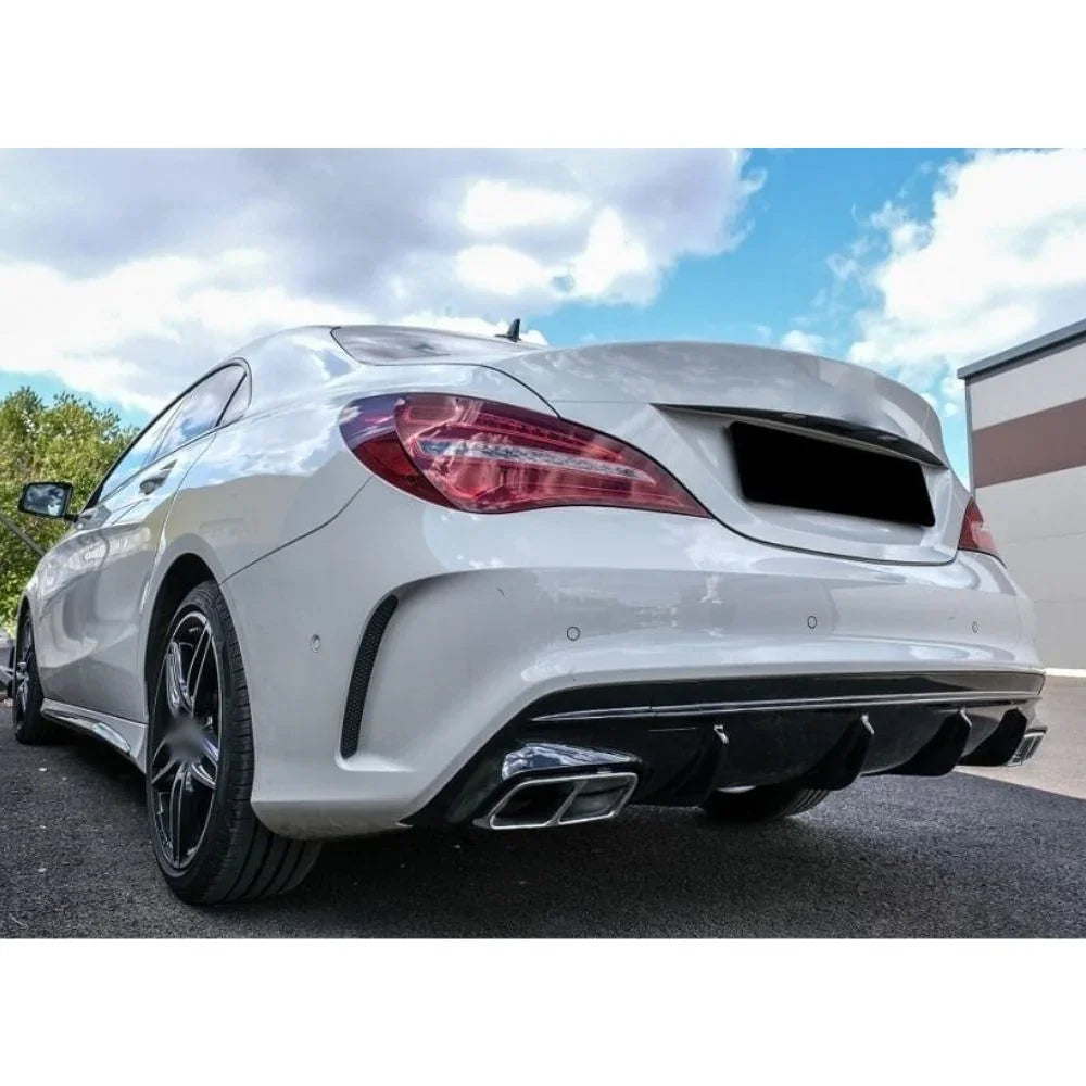 Mercedes CLA C117 2013-2019 Diffusore Posteriore AMG 45 Look - autorivallo