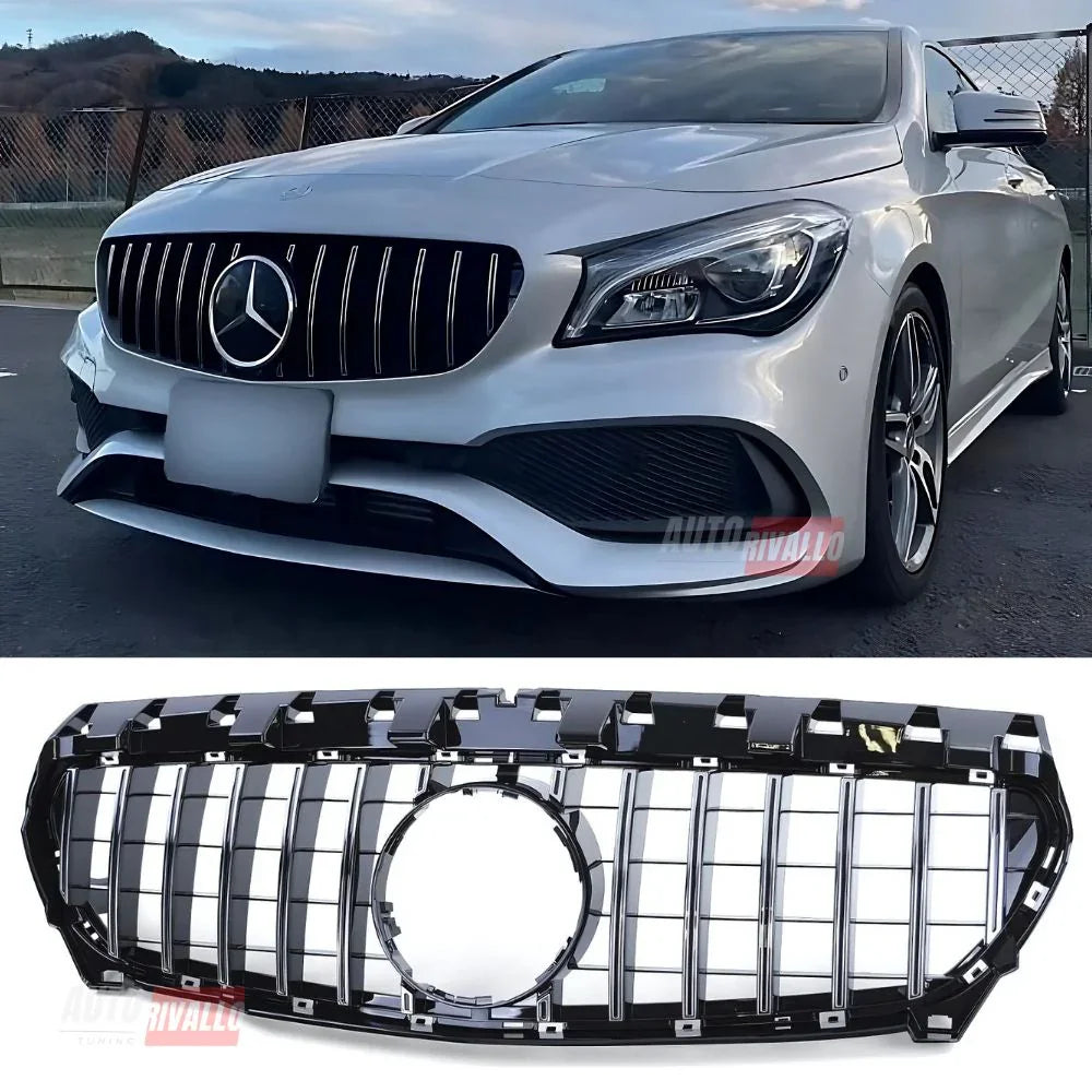 Mercedes CLA C117 X117 13-18 Griglia Anteriore GTR AMG Look - autorivallo