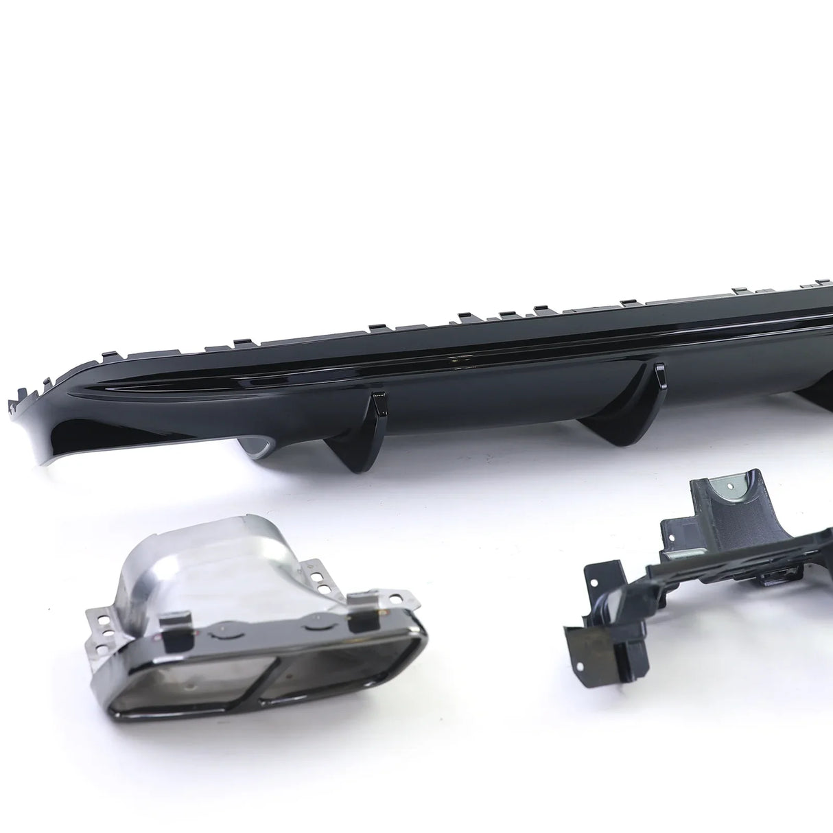 Mercedes CLA C117 2016-2019 Diffusore Posteriore AMG 45 Look - autorivallo