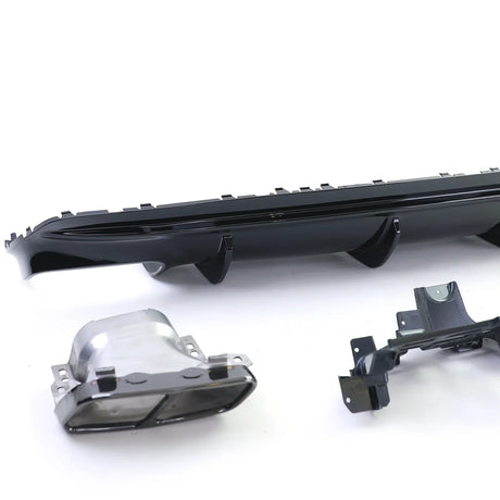 Mercedes CLA C117 2016-2019 Diffusore Posteriore AMG 45 Look - autorivallo