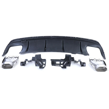 Mercedes CLA C117 2016-2019 Diffusore Posteriore AMG 45 Look - autorivallo