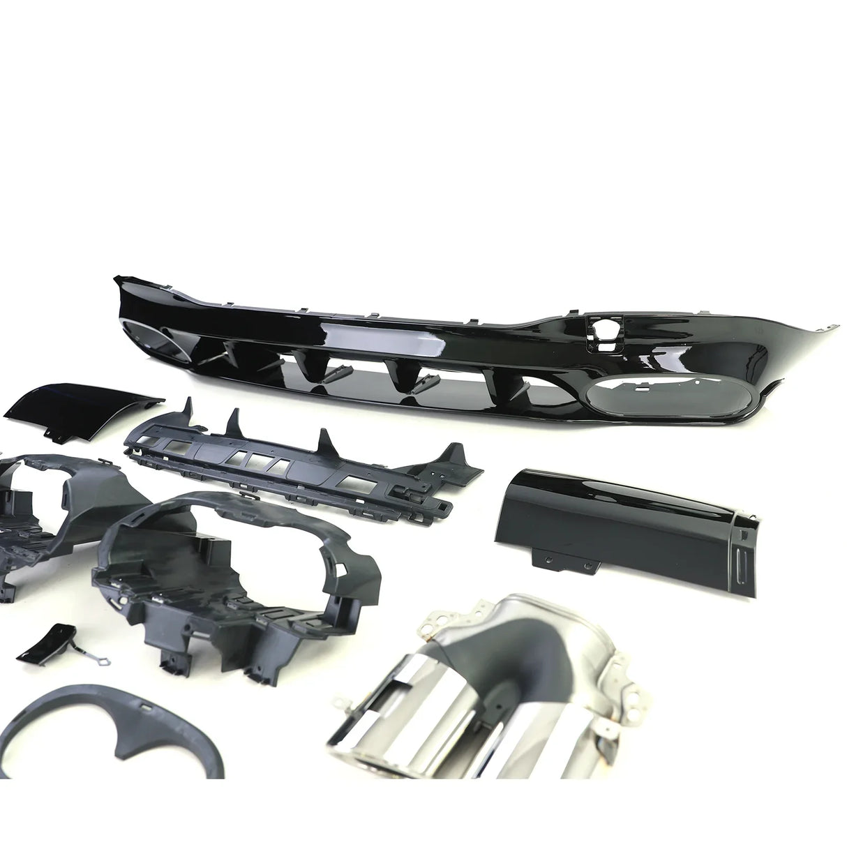 Mercedes CLA C118 2019-2023 Diffusore AMG CLA45S Look - autorivallo