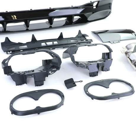 Mercedes CLA C118 2019-2023 Diffusore AMG CLA45S Look - autorivallo