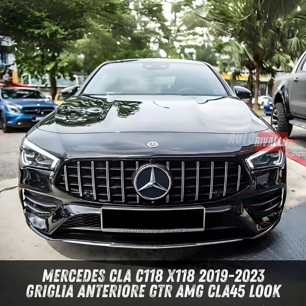 Mercedes CLA C118 X118 2019-2023 Griglia Anteriore AMG Look - autorivallo