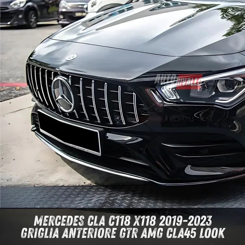 Mercedes CLA C118 X118 2019-2023 Griglia Anteriore AMG Look - autorivallo