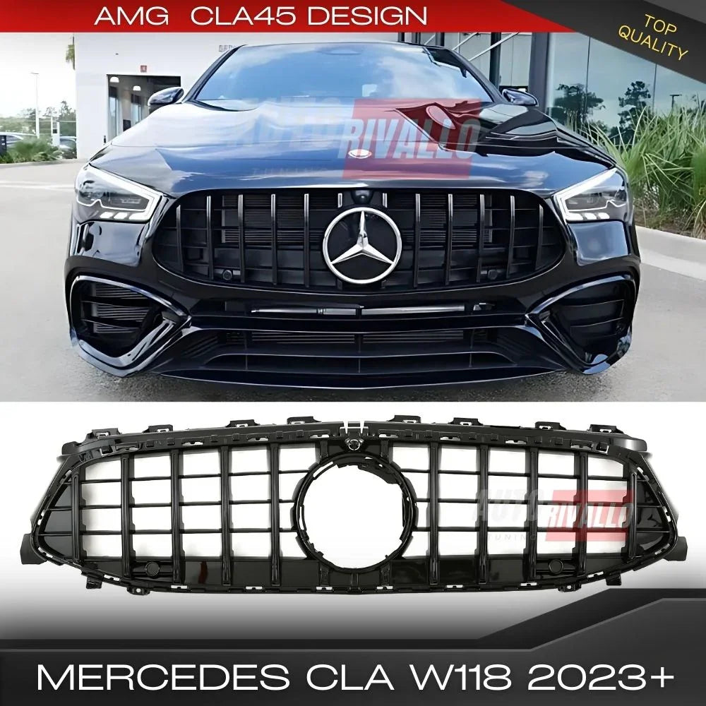 Mercedes CLA C118 X118 2023+ Griglia Anteriore AMG 45 Look - autorivallo