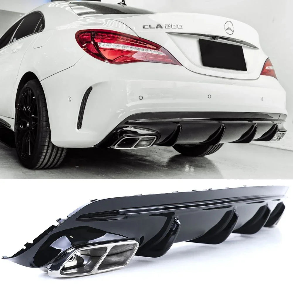 Mercedes CLA C117 2013-2018 AMG Line Diffusore CLA45 Look - autorivallo