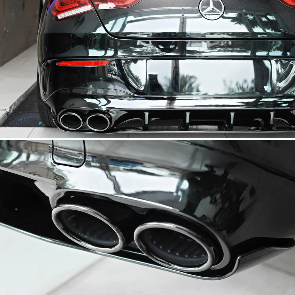 Mercedes CLA W118 2019-2023 AMG Line Diffusore 45S Look - autorivallo