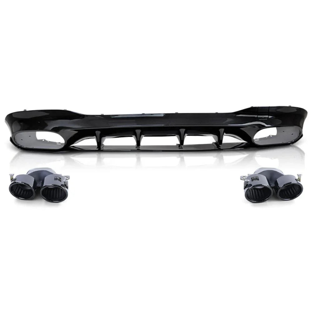 Mercedes CLA W118 2019-2023 AMG Line Diffusore 45S Look - autorivallo