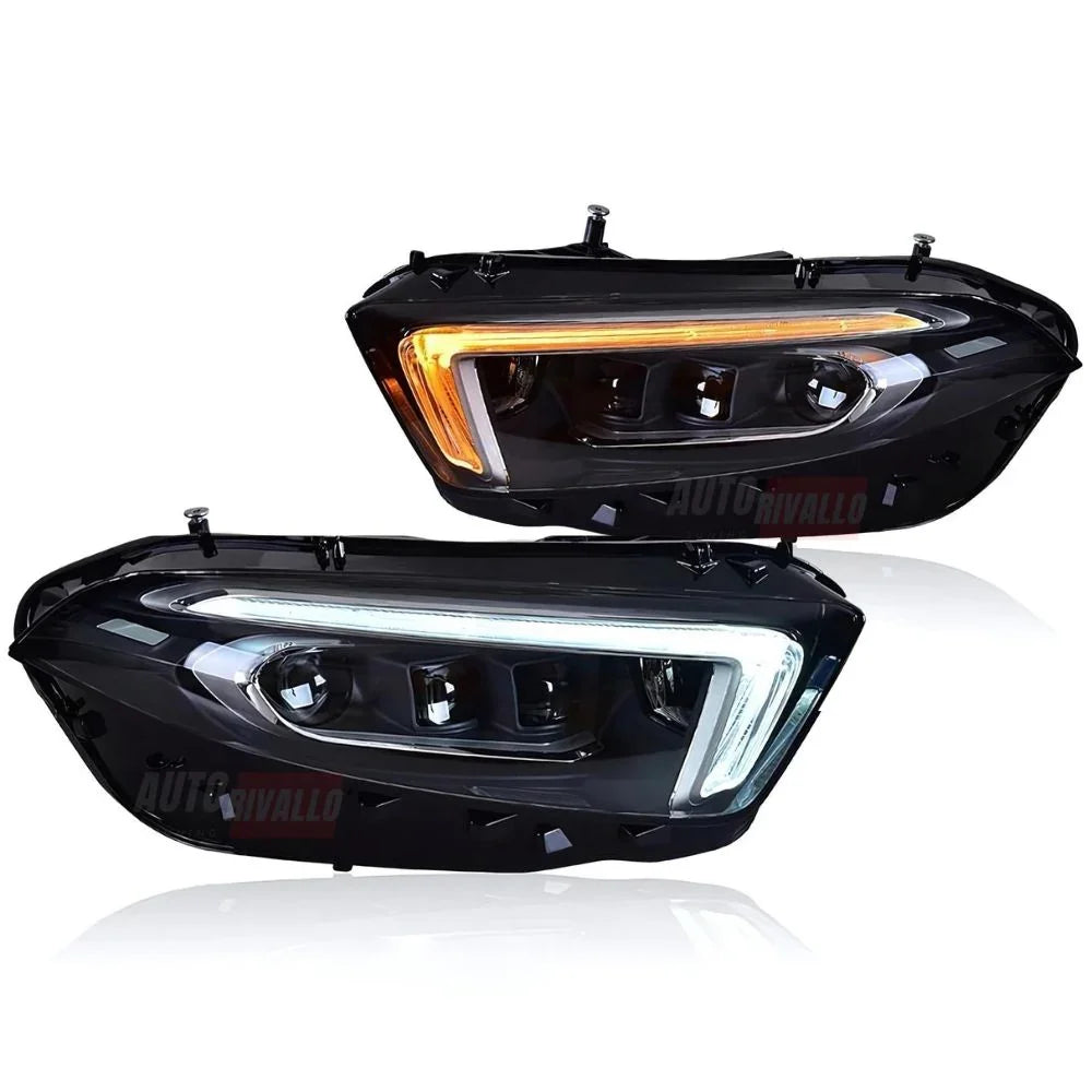 Mercedes Classe A W177 2018-2022 Fari Anteriori Full LED - autorivallo