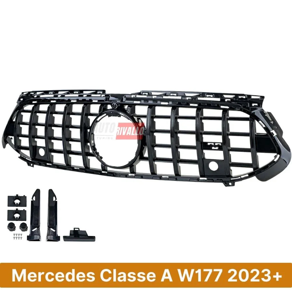 Mercedes A W177 2023+ Griglia Anteriore AMG A45S GTR Look - autorivallo