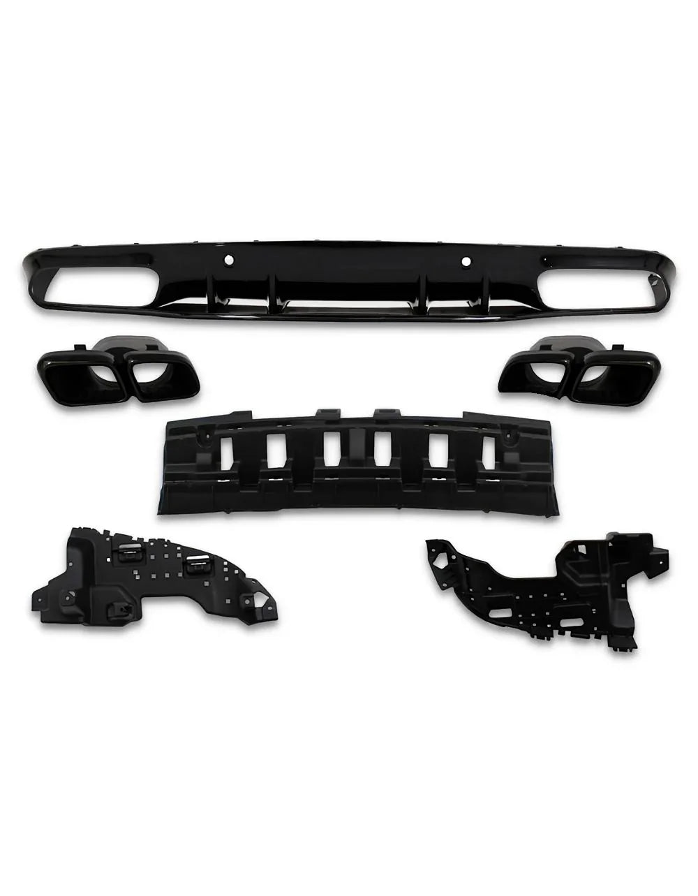 Mercedes C205 A205 2014-2021 Diffusore AMG Line C63S Look - autorivallo