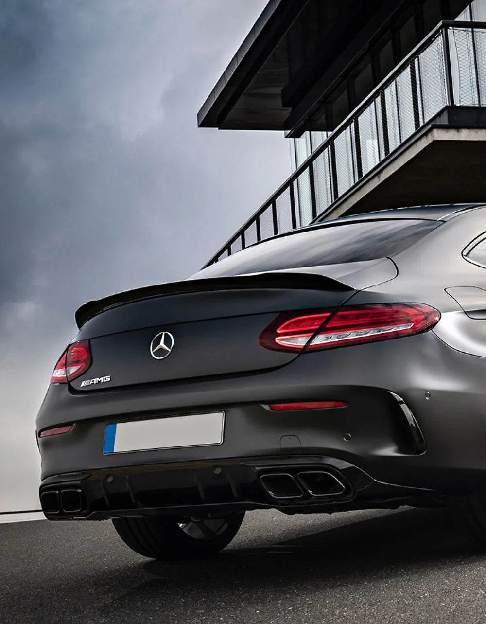 Mercedes C205 A205 2014-2021 Diffusore AMG Line C63S Look - autorivallo