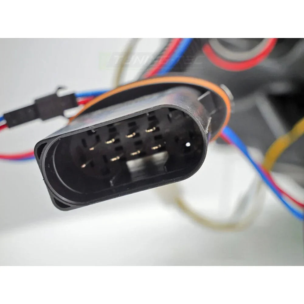 Mercedes C W205 2014-2018 Fari Anteriori LED Cromati Lightube - autorivallo