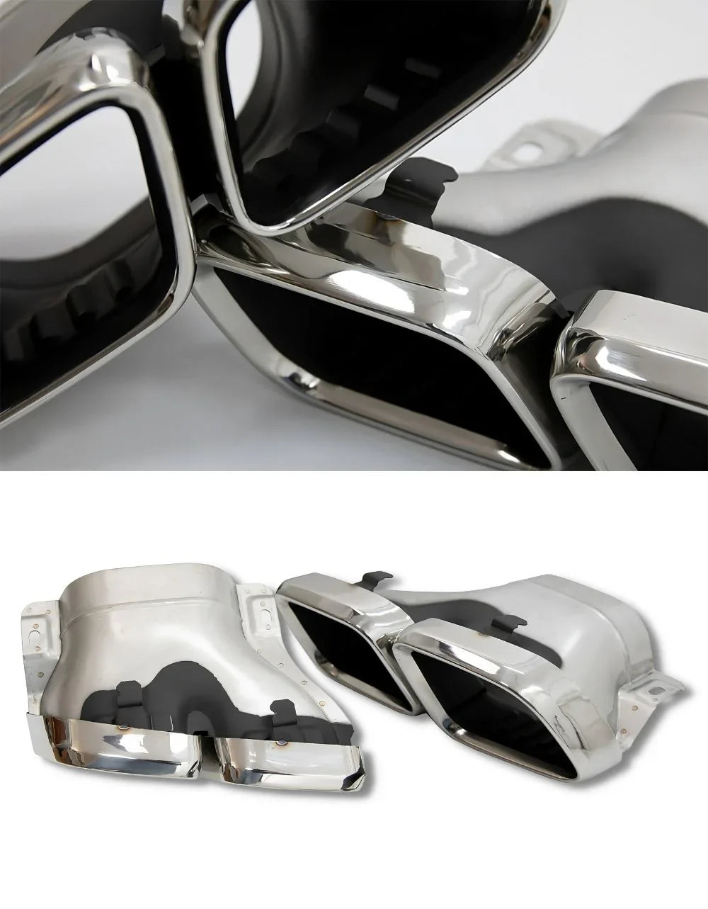 Mercedes C W205 S205 2014-2018 Diffusore Posteriore Linea AMG - autorivallo