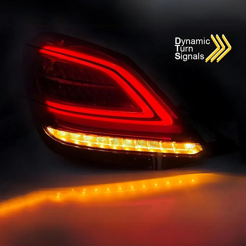 Mercedes C Berlina W205 2014-2018 Fanali Posteriori Full LED - autorivallo