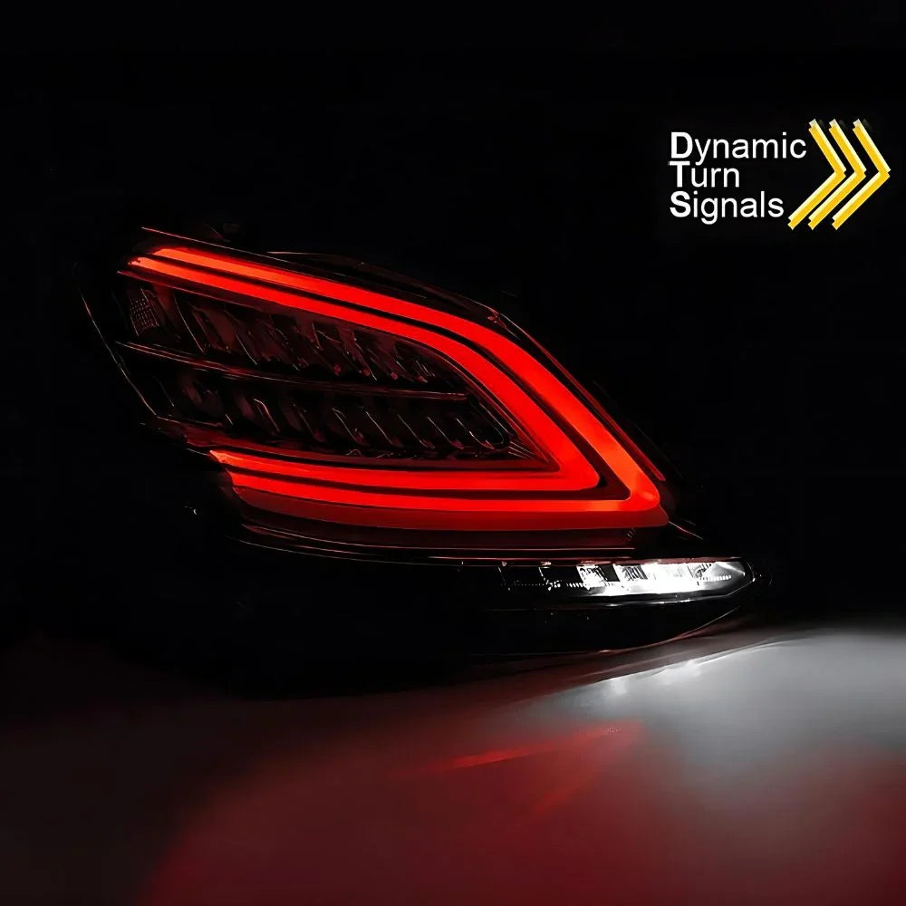 Mercedes C Berlina W205 2014-2018 Fanali Posteriori Full LED - autorivallo
