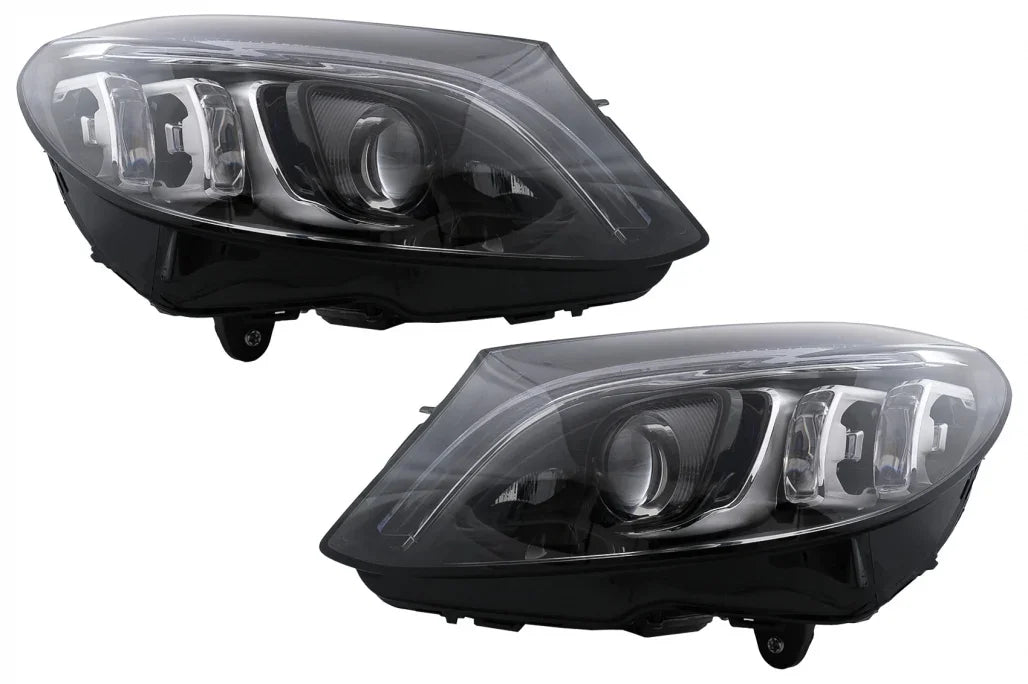 Mercedes Classe C W205 S205 2014-2018 Fari Anteriori Full LED - autorivallo