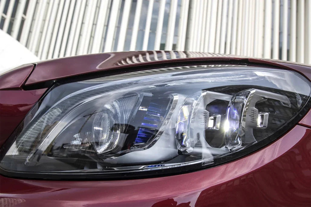 Mercedes Classe C W205 S205 2014-2018 Fari Anteriori Full LED - autorivallo