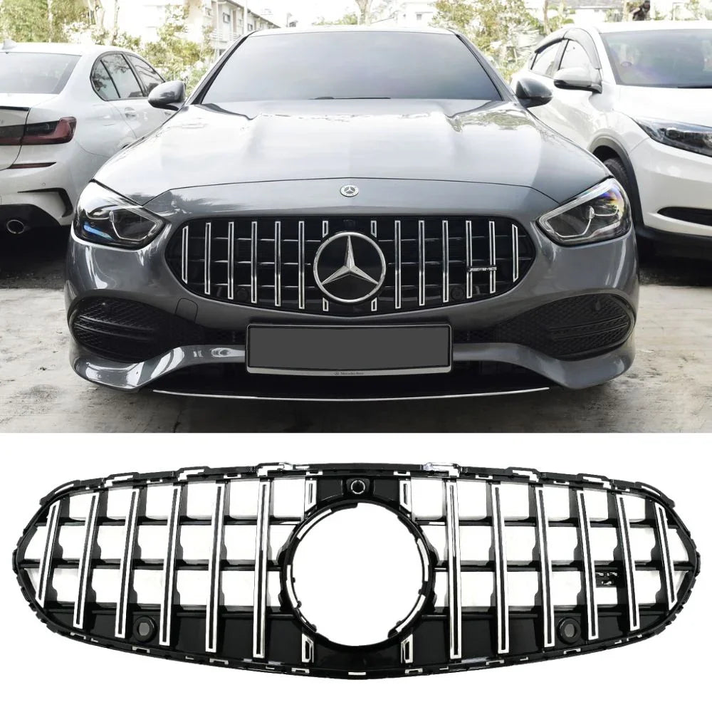 Mercedes C W206 S206 2021-2025 Griglia Anteriore AMG C63 Look - autorivallo