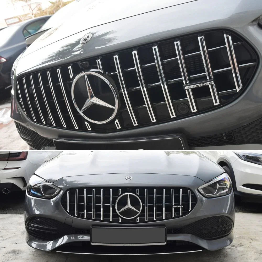 Mercedes C W206 S206 2021-2025 Griglia Anteriore AMG C63 Look - autorivallo