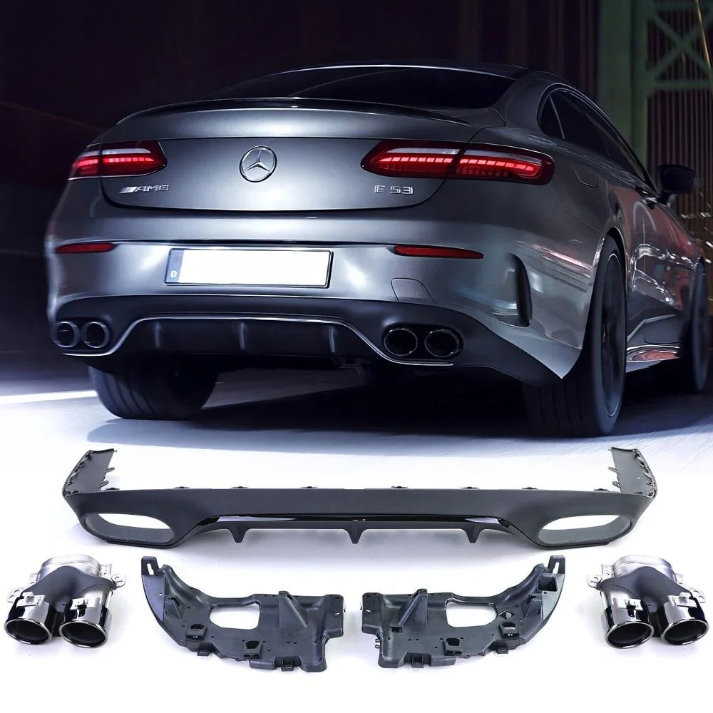 Mercedes E C238 A238 AMG Line Diffusore Posteriore E53 Look - autorivallo