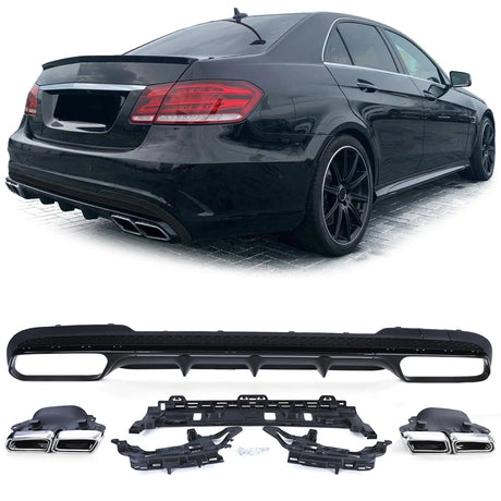 Mercedes E W212 2013-2016 Diffusore Posteriore AMG 63 Look - autorivallo