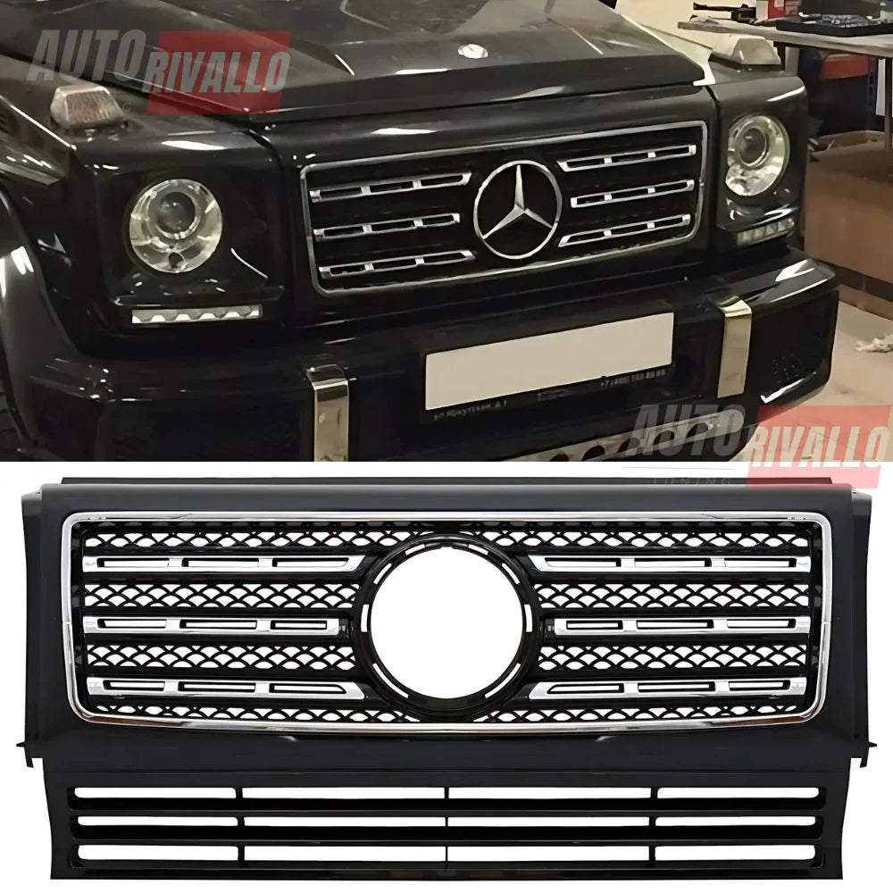 Mercedes G W463 1990-2012 Griglia Radiatore AMG G63 GTR Look - autorivallo