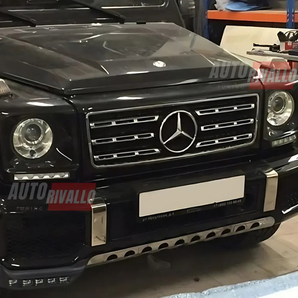 Mercedes G W463 1990-2012 Griglia Radiatore AMG G63 GTR Look - autorivallo