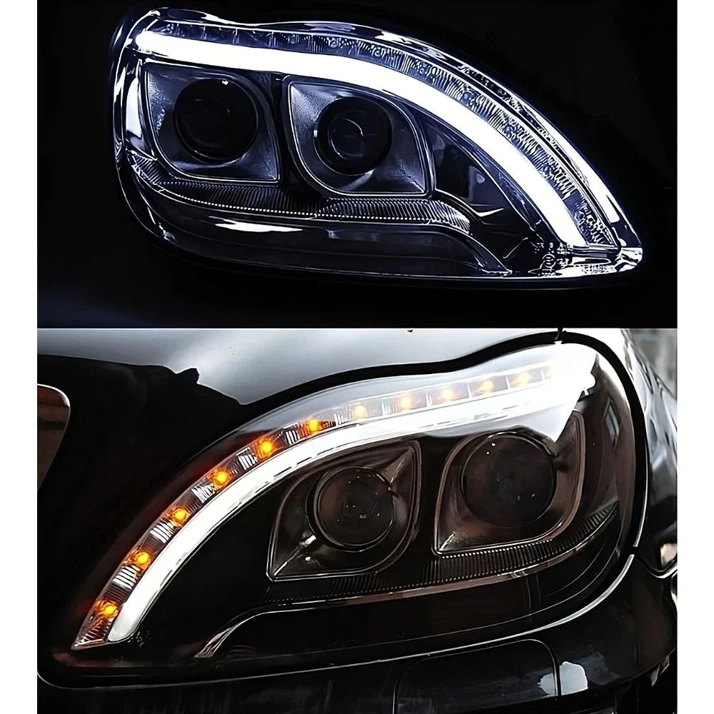 Mercedes Classe S W220 98-05 Fari Anteriori a LED Lightube - autorivallo