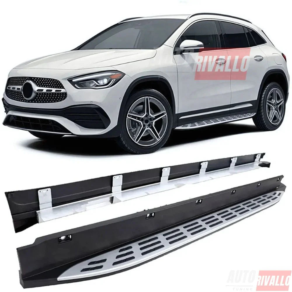 Mercedes GLA H247 2020- in poi Pedane Laterali AMG Look - autorivallo