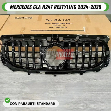 Mercedes GLA H247 (2023+) Griglia Anteriore GTR AMG Look - autorivallo