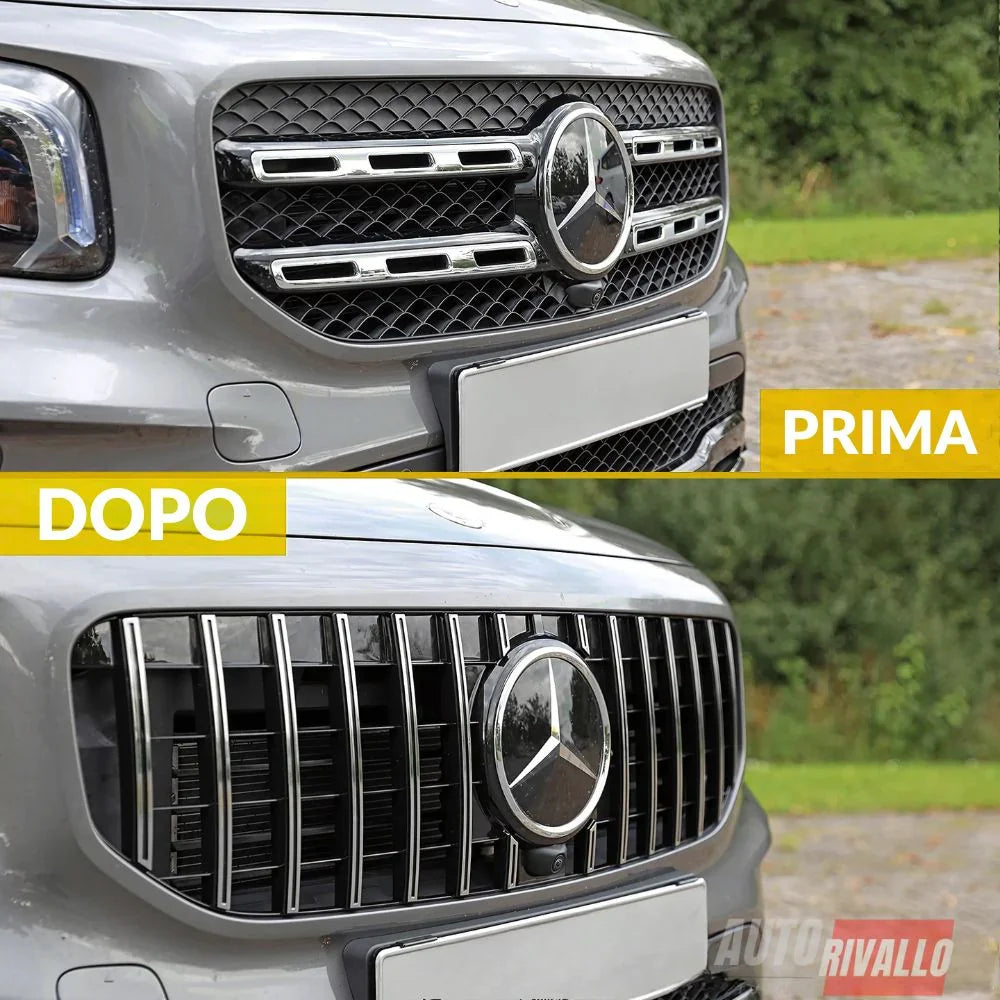 Mercedes GLB X247 2019-2023 Griglia Anteriore AMG GT Look - autorivallo