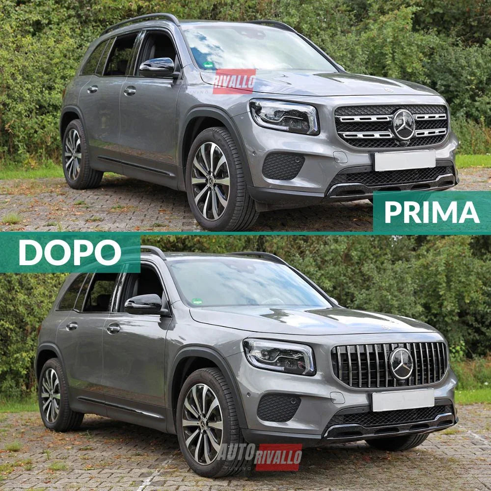 Mercedes GLB X247 2019-2023 Griglia Anteriore AMG GT Look - autorivallo