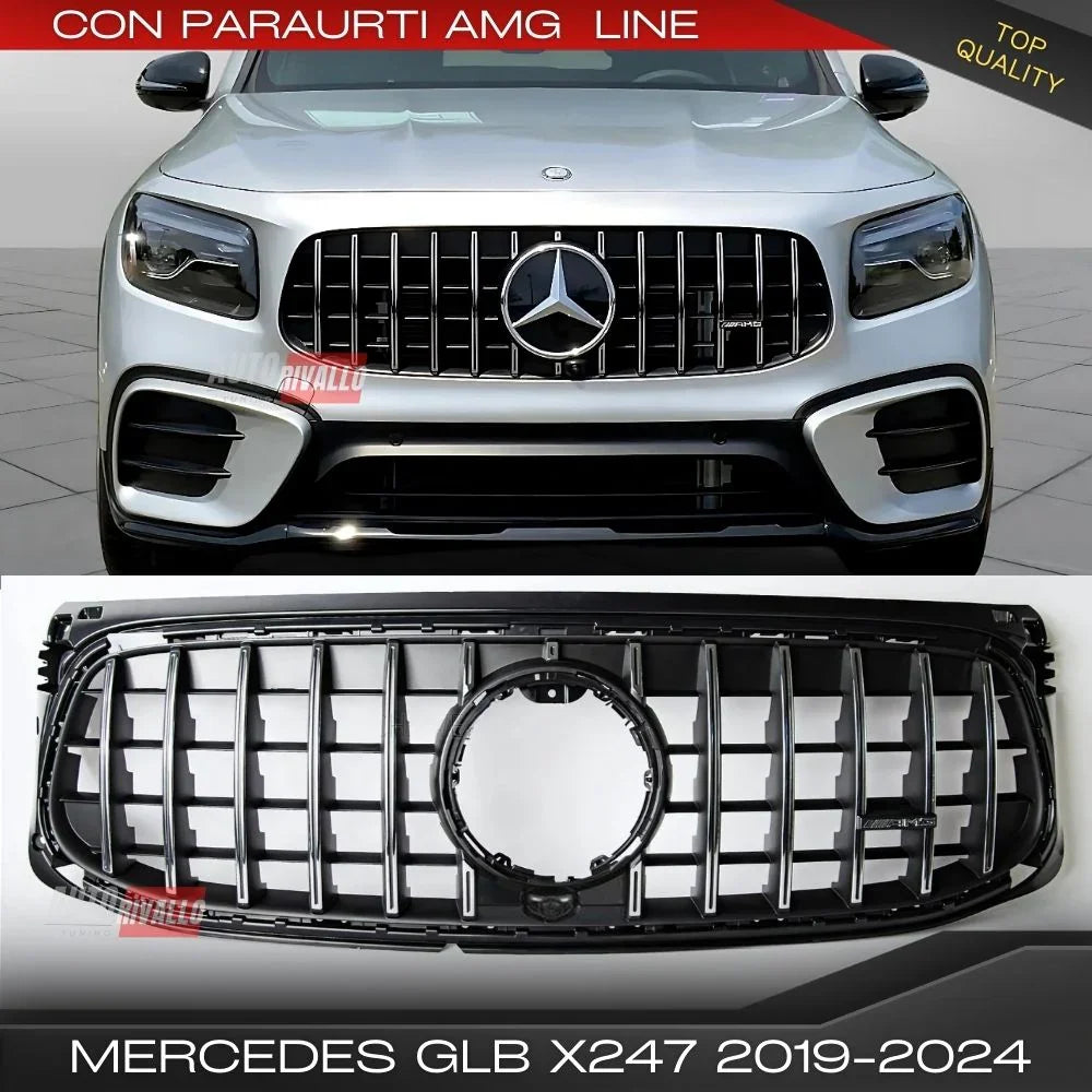Mercedes GLB X247 2019-2023 Griglia Anteriore AMG GTR Look - autorivallo