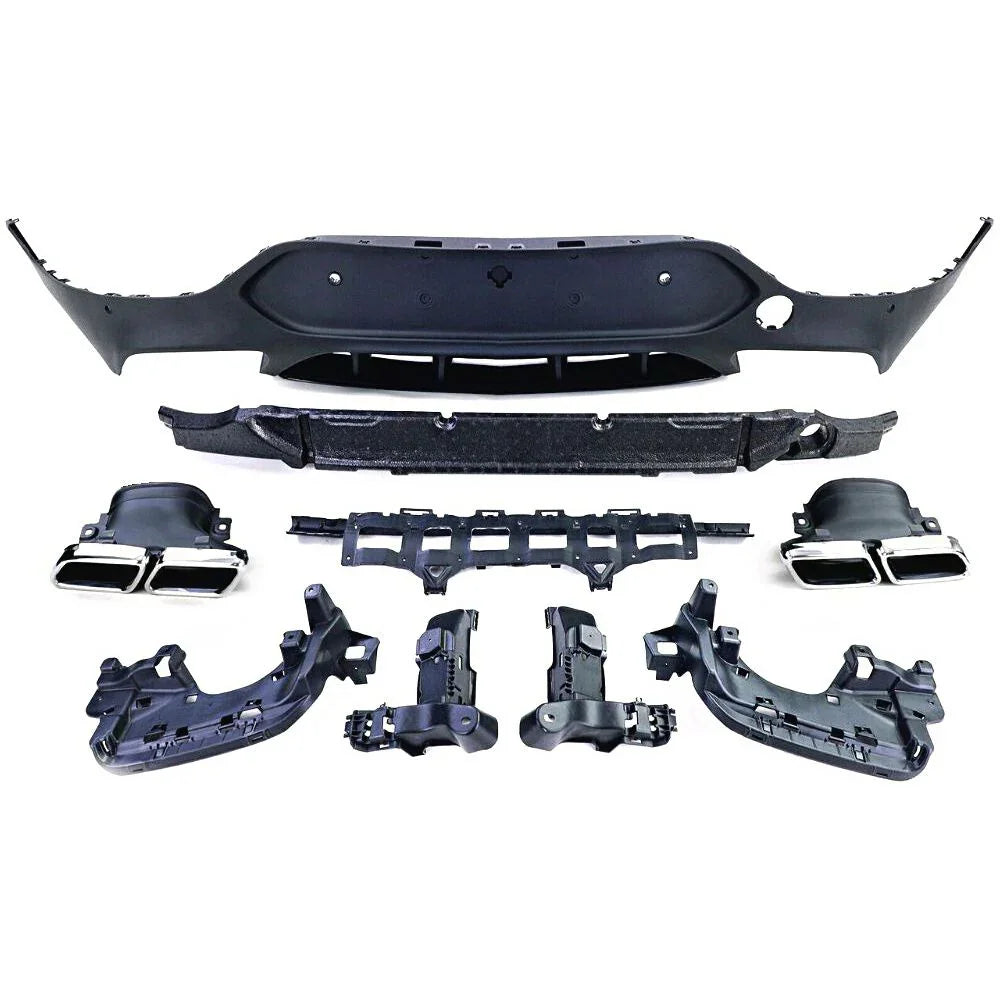 Mercedes GLC C253 Coupé 2016-2019 AMG Line Diffusore Posteriore - autorivallo