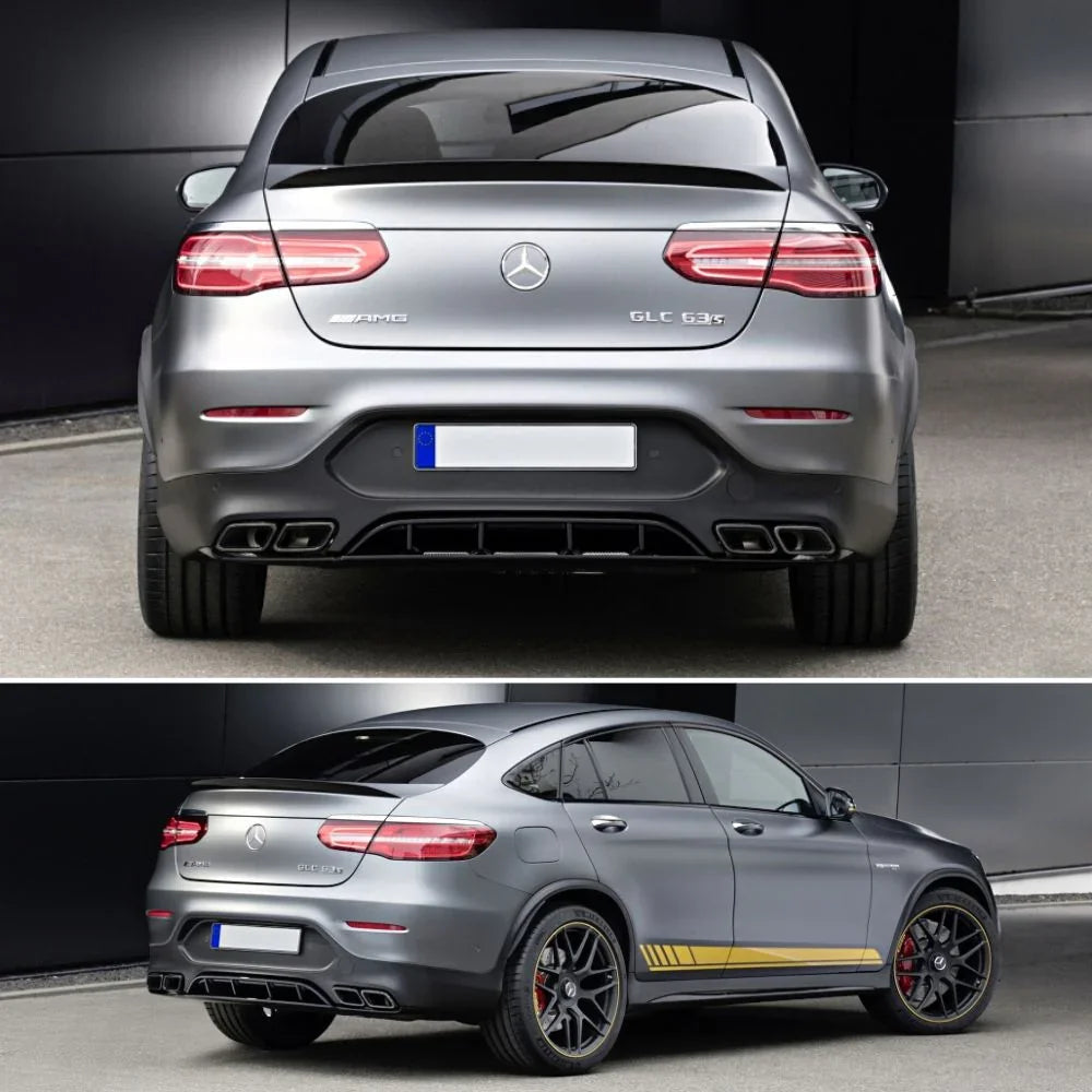 Mercedes GLC C253 Coupé 2016-2019 AMG Line Diffusore Posteriore - autorivallo