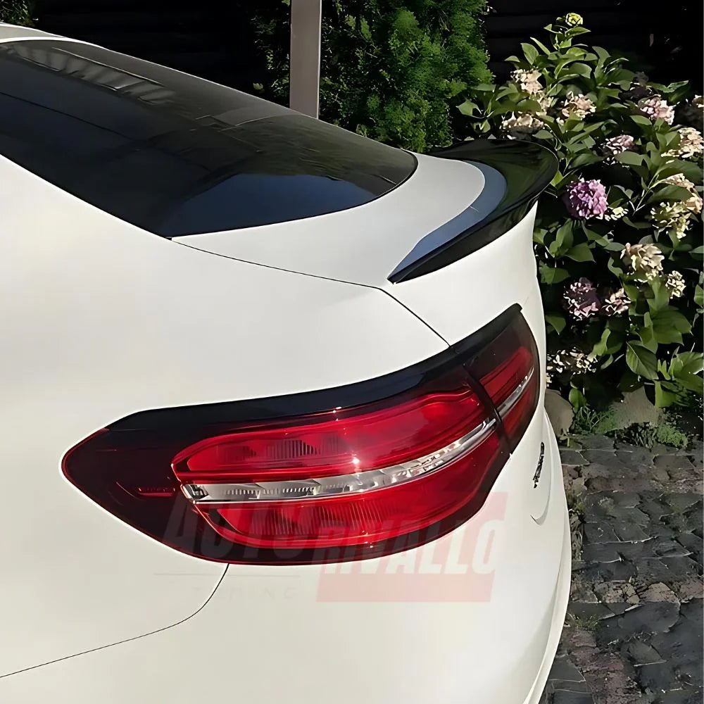 Mercedes GLC C253 Coupé 2015-2022 Spoiler Cofano Nero Lucido - autorivallo
