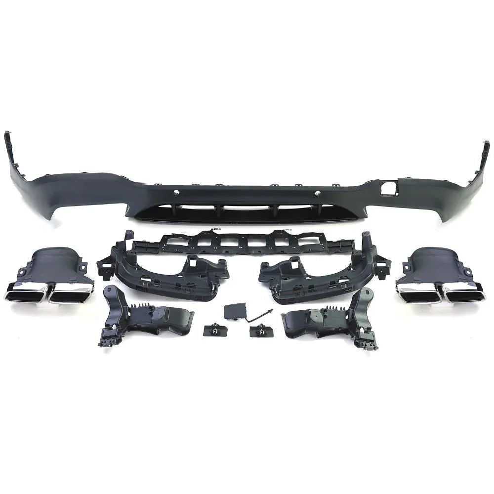 Mercedes GLC X253 SUV 16-19 AMG Line Diffusore AMG 63S Look - autorivallo