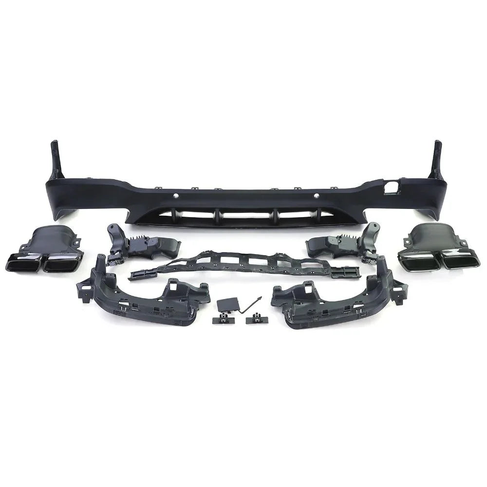 Mercedes GLC X253 SUV 16-19 AMG Line Diffusore AMG 63S Look - autorivallo