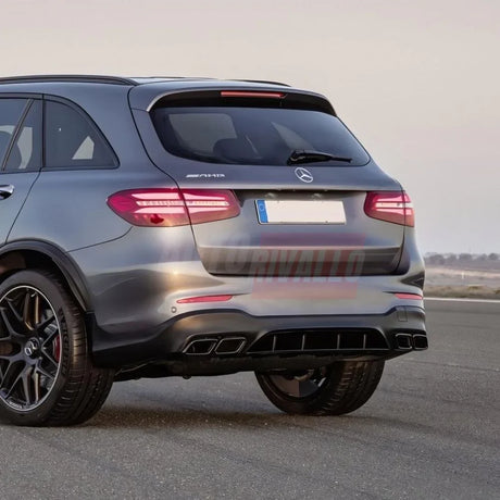Mercedes GLC X253 SUV 16-19 AMG Line Diffusore AMG 63S Look - autorivallo