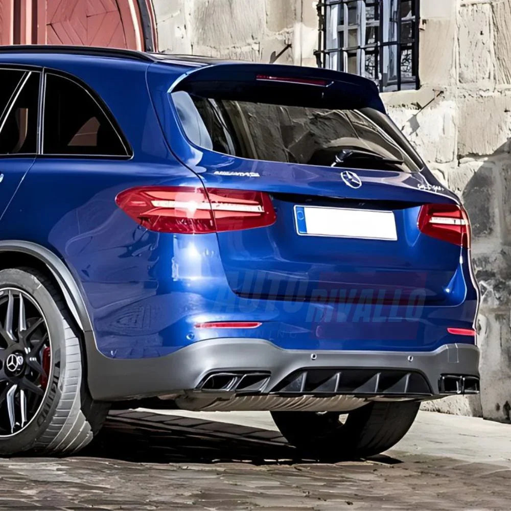 Mercedes GLC X253 SUV 16-19 Premium AMG Diffusore Posteriore - autorivallo
