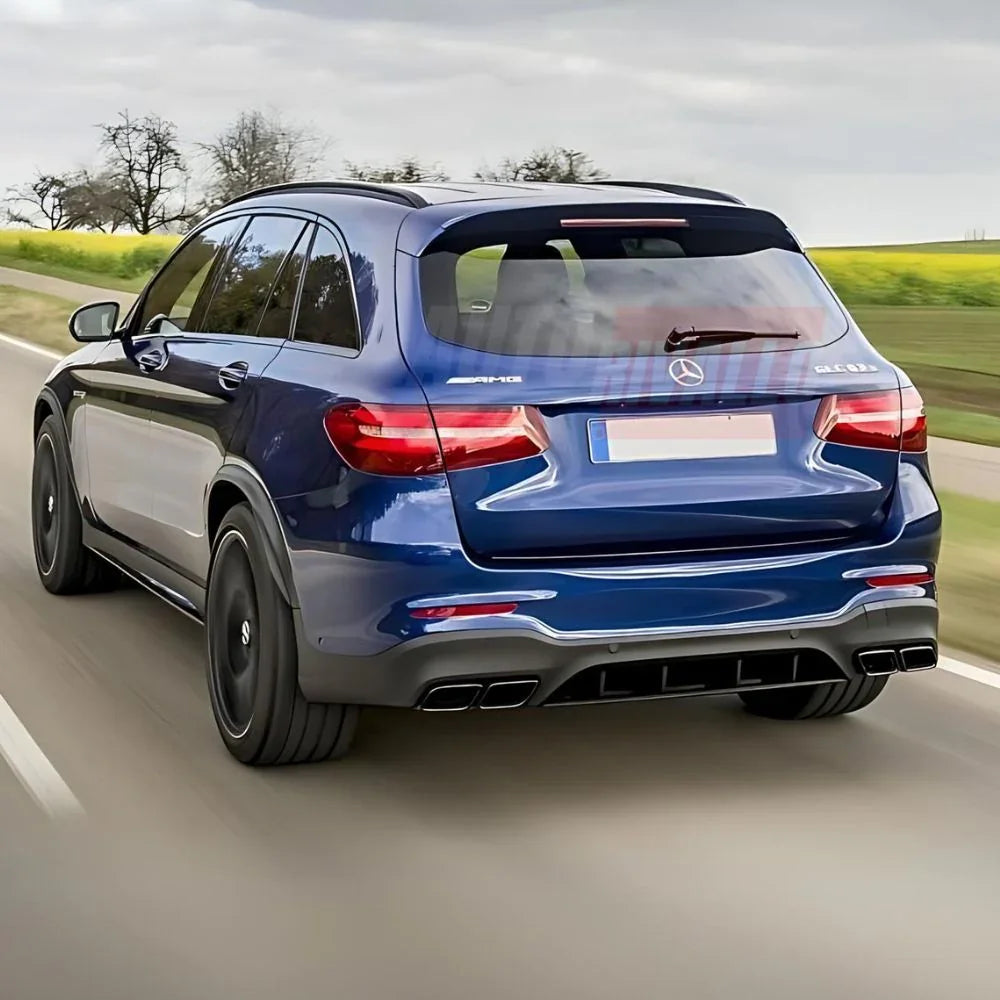 Mercedes GLC X253 SUV 16-19 AMG Line Diffusore AMG 63S Look - autorivallo