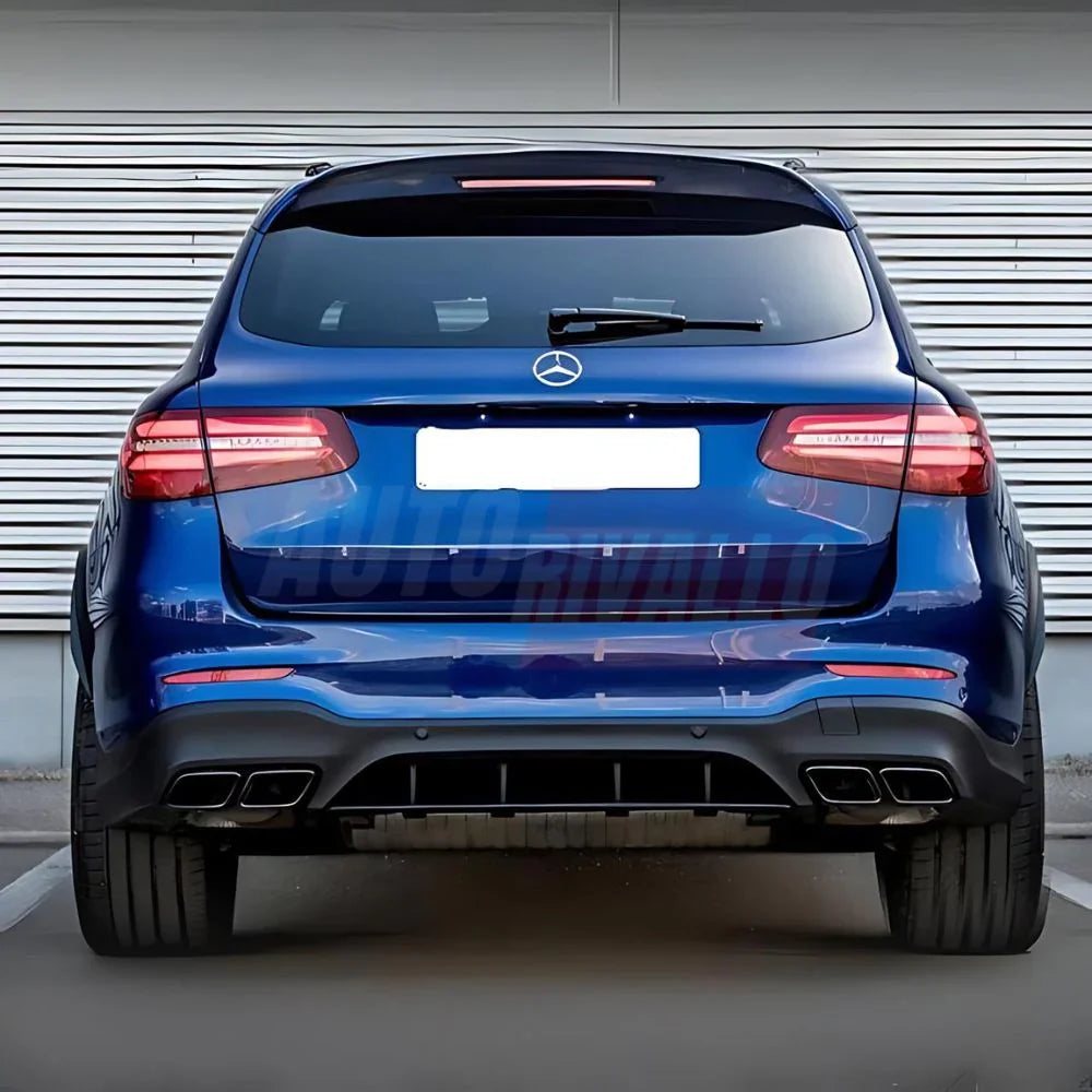 Mercedes GLC X253 SUV 16-19 AMG Line Diffusore AMG 63S Look - autorivallo