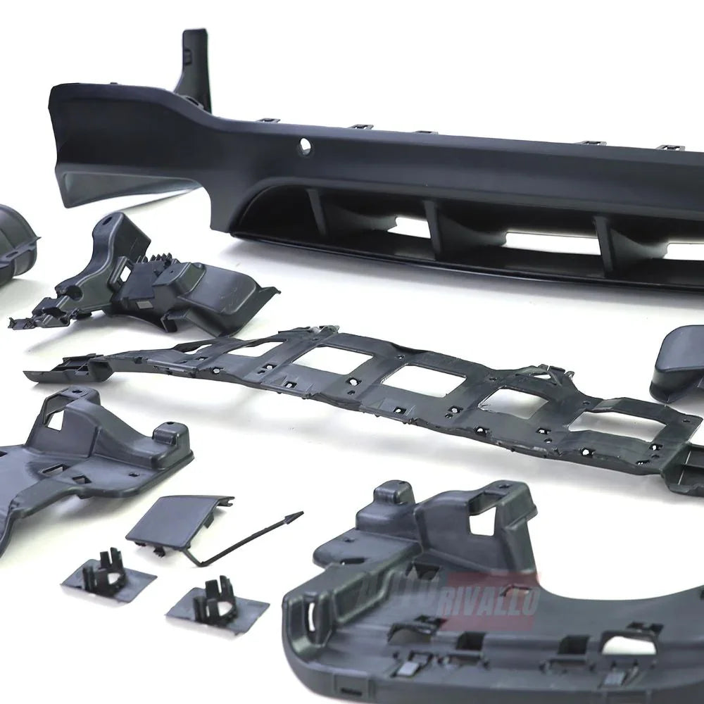 Mercedes GLC X253 SUV 16-19 AMG Line Diffusore AMG 63S Look - autorivallo