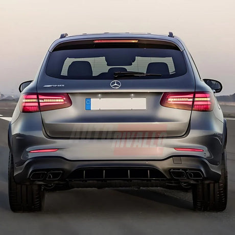 Mercedes GLC X253 SUV 16-19 AMG Line Diffusore AMG 63S Look - autorivallo