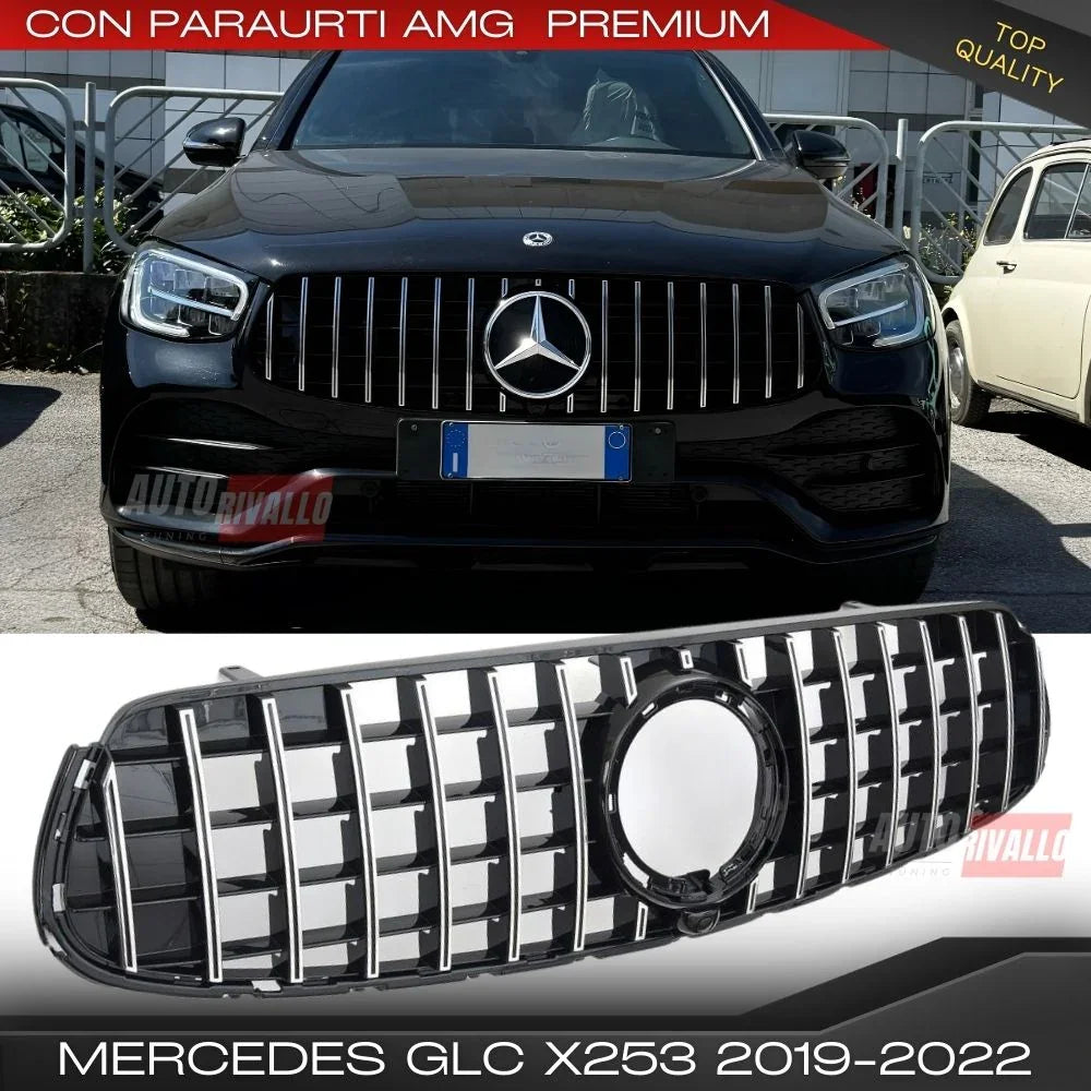 Mercedes GLC X253 C253 2019-2022 Griglia Anteriore AMG Look - autorivallo
